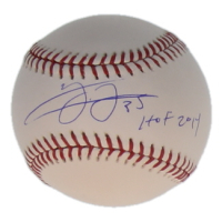 Frank Thomas Signed OML Baseball Inscribed "HOF 2014" (JSA) at PristineAuction.com
