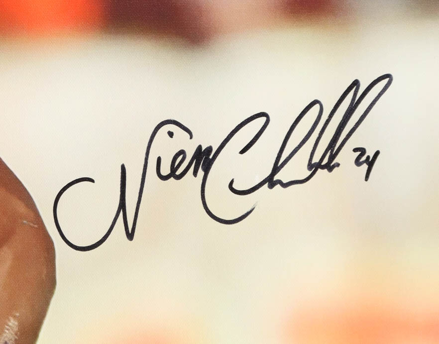 Nick Chubb Signed Browns Canvas Print (Beckett) at PristineAuction.com Nick Chubb Signed Browns Canvas Print (Beckett) at PristineAuction.com