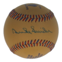 Duke Snider Signed Brooklyn Dodgers 1955 World Series Commemorative Baseball (JSA) at PristineAuction.com