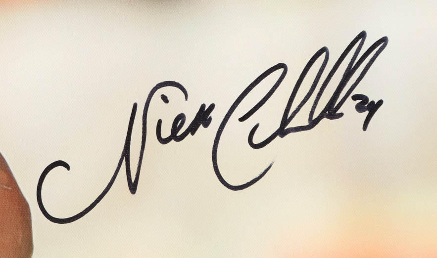 Nick Chubb Signed Browns Canvas Print (Beckett) at PristineAuction.com Nick Chubb Signed Browns Canvas Print (Beckett) at PristineAuction.com