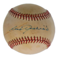 Luis Aparicio Signed OLL Baseball JSA) at PristineAuction.com