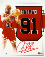 Dennis Rodman Signed Bulls 11x14 Photo (JSA) at PristineAuction.com