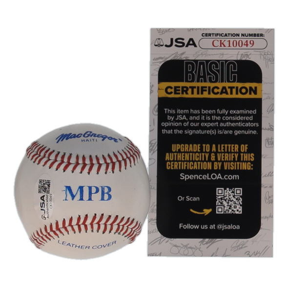 Brooks Robinson Signed MPB Baseball (JSA) at PristineAuction.com Brooks Robinson Signed MPB Baseball (JSA) at PristineAuction.com