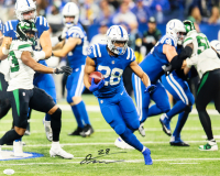 Jonathan Taylor Signed Colts 16x20 Photo (JSA) at PristineAuction.com