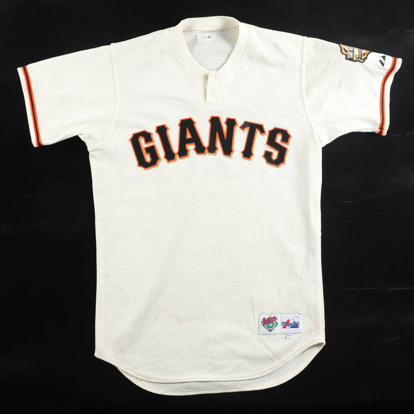 Mike Krukow, Hector Sanchez, Gary Brown Signed Giants Majestic Authentic Jersey (JSA) at PristineAuction.com Mike Krukow, Hector Sanchez, Gary Brown Signed Giants Majestic Authentic Jersey (JSA) at PristineAuction.com