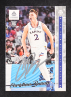 Christian Braun Signed 2022-23 Panini Chronicles Draft Picks Luminance #6 RC (Beckett) at PristineAuction.com