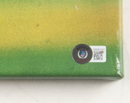 TreVeyon Henderson Signed Ohio State Buckeyes Print on Canvas (Beckett) at PristineAuction.com TreVeyon Henderson Signed Ohio State Buckeyes Print on Canvas (Beckett) at PristineAuction.com