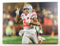 TreVeyon Henderson Signed Ohio State Buckeyes Print on Canvas (Beckett) at PristineAuction.com