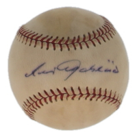 Luis Aparicio Signed OML Baseball JSA) at PristineAuction.com