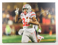 TreVeyon Henderson Signed Ohio State Buckeyes Print on Canvas (Beckett) at PristineAuction.com