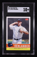Justin Verlander 2006 Fleer Tradition #173 RC (SGC 10) at PristineAuction.com