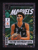 Victor Wembanyama 2024 Panini Donruss EuroLeague Net Marvels Silver Press Proof #21 at PristineAuction.com