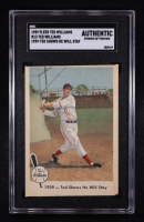Ted Williams 1959 Fleer Ted Williams 1939 Ted Shows He Will Stay #13 (SGC) at PristineAuction.com