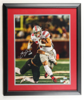 Jeremy Ruckert Signed Ohio State Buckeyes Custom Framed Photo (Beckett) at PristineAuction.com