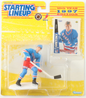 Wayne Gretzky 1997 Starting Lineup "Sports Superstar Collectibles" Action Figure with Trading Card at PristineAuction.com