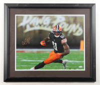 Donovan Peoples-Jones Signed Browns Custom Framed Photo Display (Sports Collectibles) at PristineAuction.com