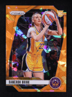 Cameron Brink 2024 Panini Prizm WNBA Orange Ice #127 RC at PristineAuction.com
