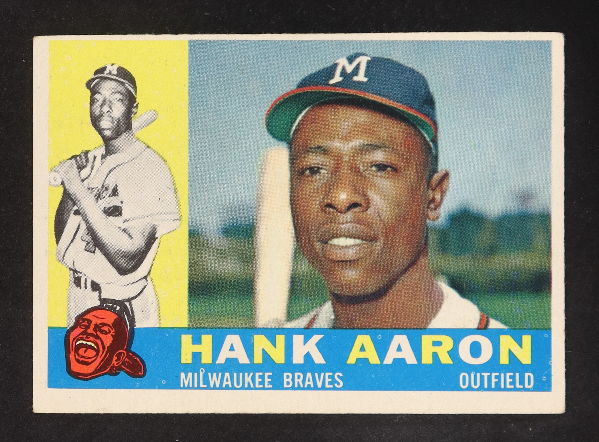 Hank Aaron 1960 Topps #300 at PristineAuction.com Hank Aaron 1960 Topps #300 at PristineAuction.com