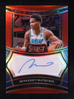 Bennedict Mathuri 2024-25 Panini Select Signatures Red #SIGBEN #42/99 at PristineAuction.com