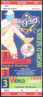 1999 New York Yankees World Series Game Three Original Ticket at PristineAuction.com