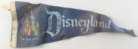 1958 Disneyland On-Site Souvenir Felt Pennant With Full Tabs at PristineAuction.com