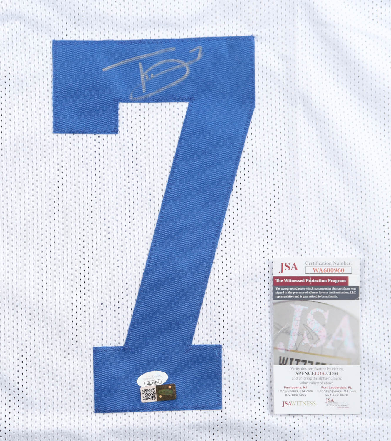 Trevon Diggs Signed Jersey (JSA) at PristineAuction.com Trevon Diggs Signed Jersey (JSA) at PristineAuction.com