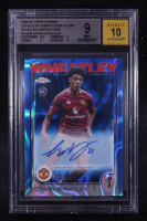 Ethan Wheatley 2024-25 Topps Chrome UEFA Club Competitions Autographs Blue Lava Refractors #CAEW RC #021/150 (BGS 9 | Autograph Graded 10) at PristineAuction.com