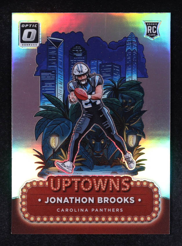 Jonathan Brooks 2024 Donruss Optic Uptowns #13 RC at PristineAuction.com Jonathan Brooks 2024 Donruss Optic Uptowns #13 RC at PristineAuction.com