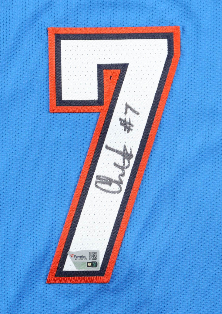 Chet Holmgren Signed Thunder Nike Authentic Jersey (Fanatics) at PristineAuction.com Chet Holmgren Signed Thunder Nike Authentic Jersey (Fanatics) at PristineAuction.com