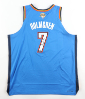 Chet Holmgren Signed Thunder Nike Authentic Jersey (Fanatics) at PristineAuction.com
