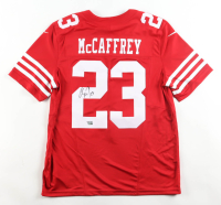 Christian McCaffrey Signed 49ers Nike Authentic Jersey (Fanatics) at PristineAuction.com