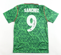 Hugo Sanchez Signed Mexico Umbro Authentic Jersey (Beckett) at PristineAuction.com
