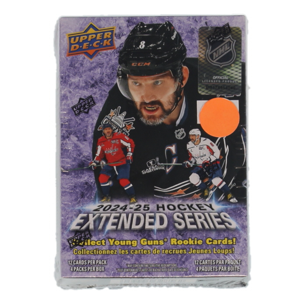 2024-25 Upper Deck Hockey Extended Series (4) Pack Blaster Box at PristineAuction.com