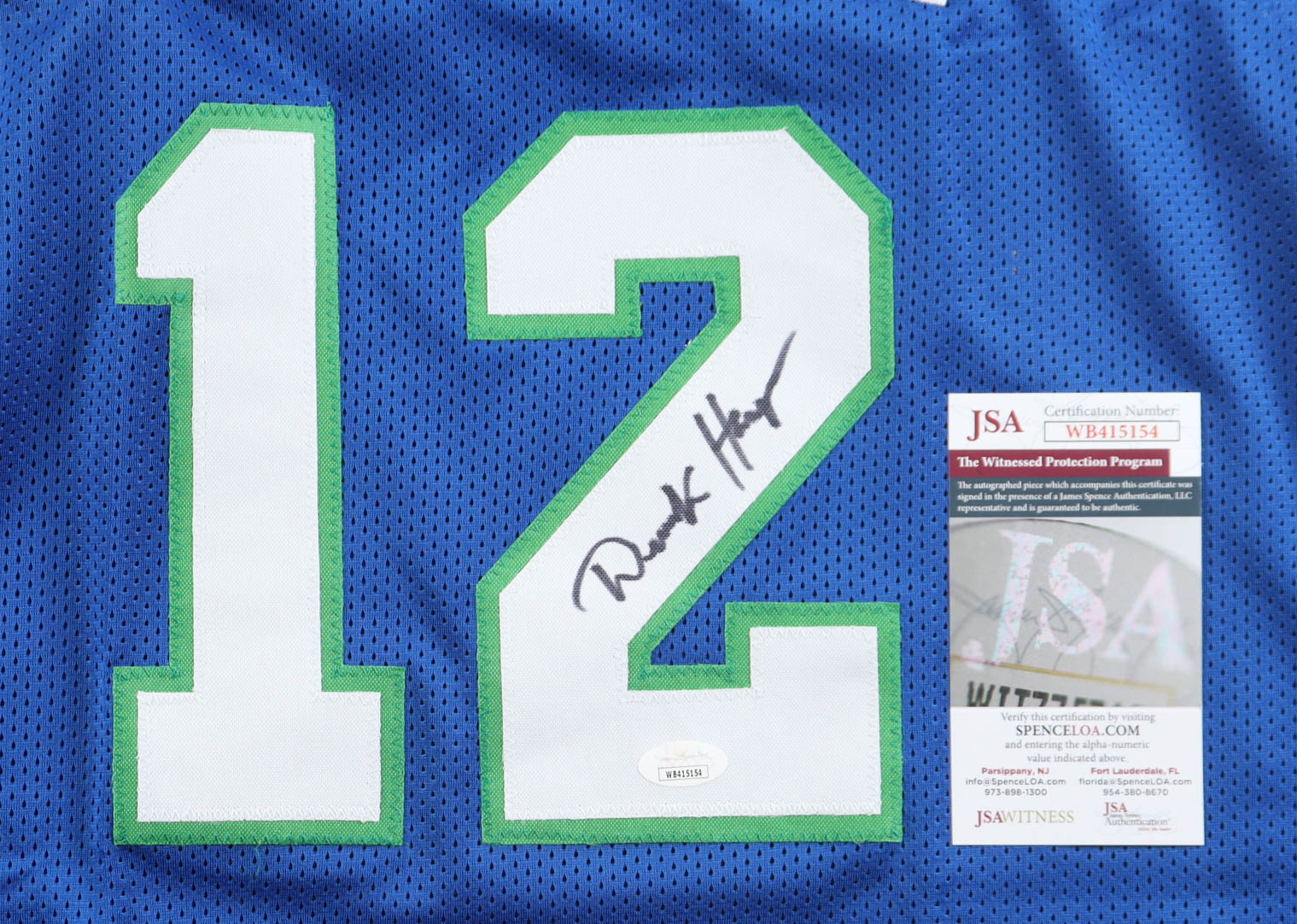 Derek Harper Signed Jersey (JSA) at PristineAuction.com Derek Harper Signed Jersey (JSA) at PristineAuction.com