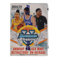 2024/25 Bowman University Chrome Basketball (7) Pack Blaster Box at PristineAuction.com