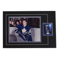 Frank Mahovlich Signed 12x17 Custom Matted Sports Card Display with Photo (JSA) at PristineAuction.com