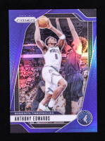 Anthony Edwards 2024-25 Panini Prizm Prizms Blue #100 #110/199 at PristineAuction.com