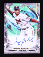 Jorge Polanco 2023 Topps Inception Rookie and Emerging Stars Autographs Green #BRESJPO #086/125 at PristineAuction.com