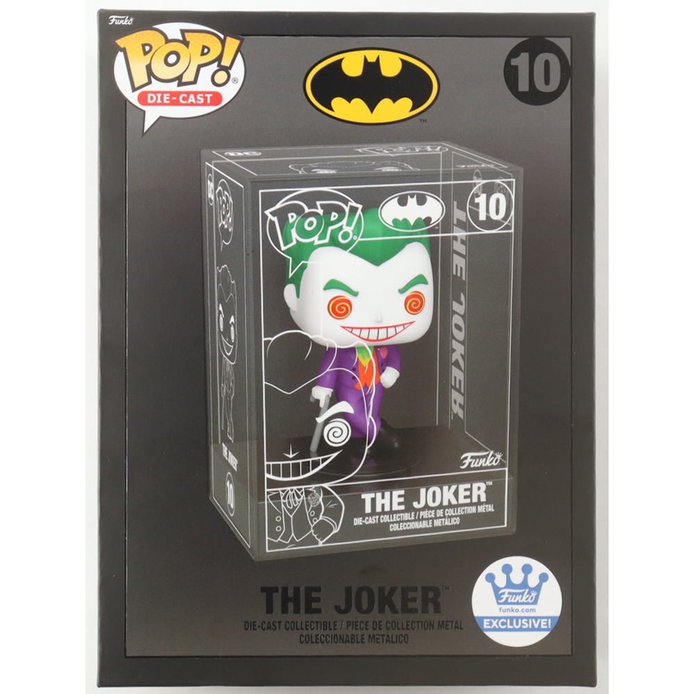 The Joker "Batman" #10 Funko Pop Factory Sealed Die-Cast Figure at PristineAuction.com