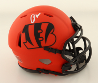Chad 'Ochocinco' Johnson Signed Bengals Rave Alternate Speed Mini Helmet (JSA) at PristineAuction.com