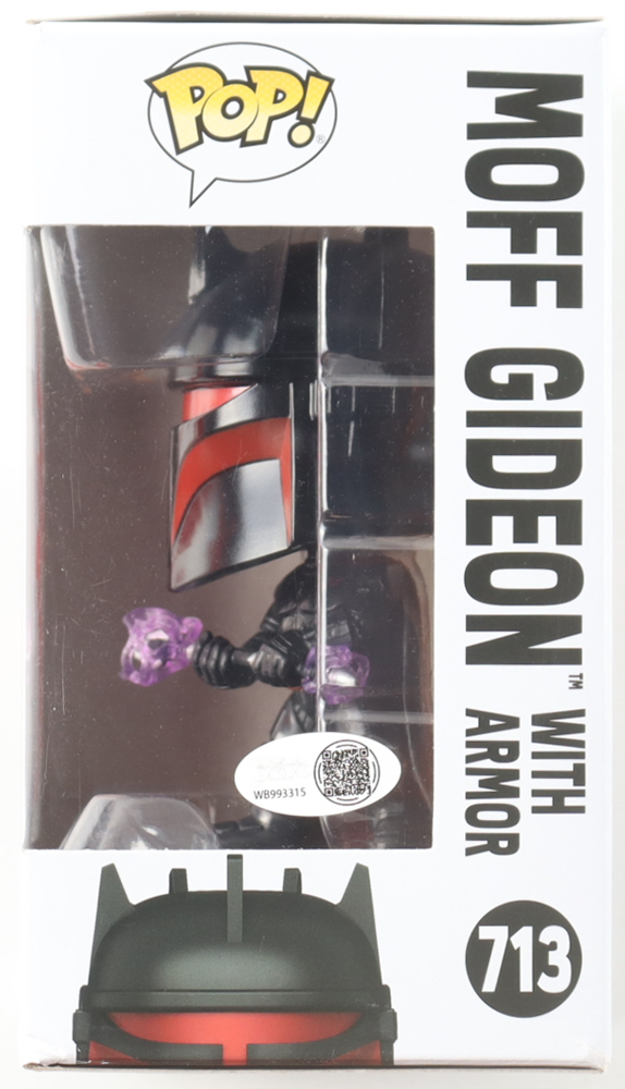 Giancarlo Esposito Signed "Star Wars" #713 Moff Gideon with Armor Bobble-Head Funko Pop! Vinyl Figure (JSA) at PristineAuction.com Giancarlo Esposito Signed "Star Wars" #713 Moff Gideon with Armor Bobble-Head Funko Pop! Vinyl Figure (JSA) at PristineAuction.com