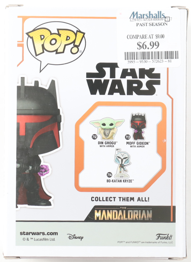 Giancarlo Esposito Signed "Star Wars" #713 Moff Gideon with Armor Bobble-Head Funko Pop! Vinyl Figure (JSA) at PristineAuction.com Giancarlo Esposito Signed "Star Wars" #713 Moff Gideon with Armor Bobble-Head Funko Pop! Vinyl Figure (JSA) at PristineAuction.com