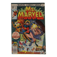 1977 "Ms. Marvel" Issue #10 Marvel Comic Book at PristineAuction.com