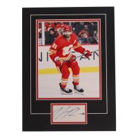Nazem Kadri Signed 12x17 Custom Matted Cut Display with Photo (JSA) at PristineAuction.com
