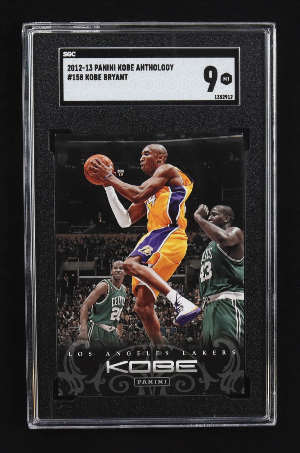 Kobe Bryant 2012-13 Panini Kobe Anthology #158 (SGC 9) at PristineAuction.com Kobe Bryant 2012-13 Panini Kobe Anthology #158 (SGC 9) at PristineAuction.com