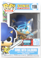 Ben Schwartz Signed "Sonic the Hedgehog" #1106 Sonic with Caliburn Funko Pop! Vinyl Figure (JSA) at PristineAuction.com