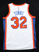 Karl-Anthony Towns Signed Knicks Nike Authentic Jersey (JSA) at PristineAuction.com