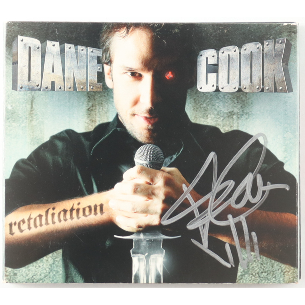 Dane Cook Signed "Retaliation" CD Album Cover (Beckett) at PristineAuction.com