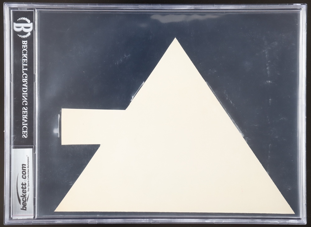 John Wooden Signed Pyramid of Success Cut Collage Inscribed "Best Wishes" (BGS) at PristineAuction.com John Wooden Signed Pyramid of Success Cut Collage Inscribed "Best Wishes" (BGS) at PristineAuction.com