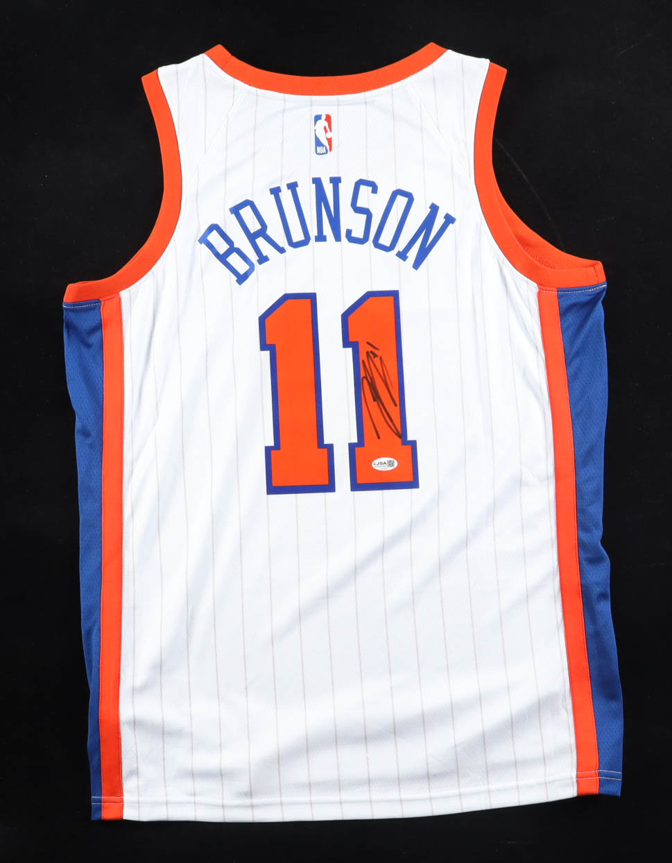 Jalen Brunson Signed Knicks Nike Authentic Jersey (JSA) at PristineAuction.com Jalen Brunson Signed Knicks Nike Authentic Jersey (JSA) at PristineAuction.com